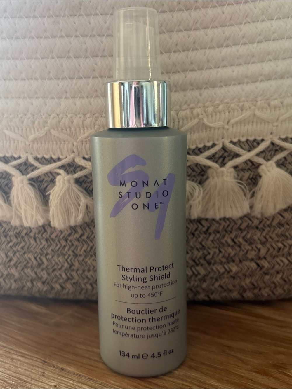 MONAT Thermal Protect Styling Shield Heat Protectant Spray NEW Sealed
